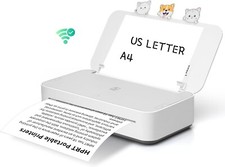 HPRT GT1 Thermal Transfer Inkless Printer for Home Use, Wi-Fi, High Resolution picture