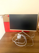 Pixio beige Monitor 24 in with Stand, Power Adapter Cable and  Box picture