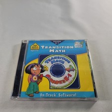 School Zone Transition Math K-1 CD-ROM windows 95/98 Vintage picture