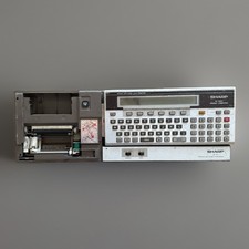 VTG Sharp PC-1500A Pocket Computer CE-150 Printer Cassette SOLD FOR PARTS AS IS picture