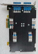 SILICOM PE2G4BPFI80-LX-SD-G Intel 82580 1GbE 4-Port PCI-Express 2.0x4 NIC Bypass picture