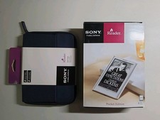 Sony PRS-350 E Reader 5 Inch Silver With Original Case picture