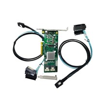 INSPUR 9211-8i 6Gbps HBA P20 IT Mode ZFS FreeNAS unRAID + 2* SFF-8482 SATA/SAS picture