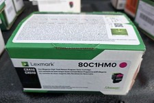 Lexmark 80C1HM0 High Yield Return Program Toner Cartridge Magenta picture