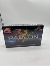 SEALED first Gen ATI Radeon graphics card 64MB SDR memory AGP 4X/2X expansion picture