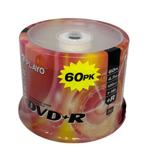 PLAYO DVD+R 60 Pack Professional Grade Recordable 4.7GB 120min 1-16X picture