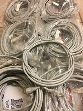 (20) NEW(NewOldStock) 7 FOOT CAT-5 RJ-45 100-MHZ NETWORK PATCH CABLE,24AWG,4PAIR picture