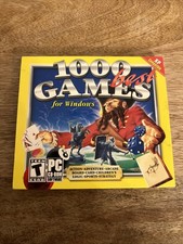 1000 Best Games for Windows - PC CD-Rom Computer Games - 2003 picture