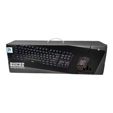 Atrix Sniper Series Pro Mouse RGB Keyboard And Mouse Pad Combo picture