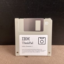 IBM Thinkpad Utility Diskette 2 Version 2.00 Floppy Disk picture