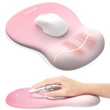 Ergonomic Pad with Wrist Rest, Smooth Surface & Non-Slip Base picture