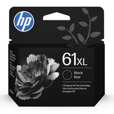 HP CH563WN#RFD 61XL Black Ink Cartridge, High Yield, 430 Page Capacity, picture