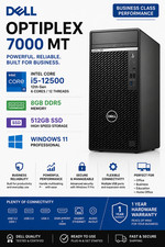 Dell OptiPlex 7000 MT i5-12500 8GB DDR5 512GB SSD Win 11 Pro Desktop picture