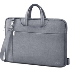 Ferkurn 17 17.3 Inch Laptop Bag Case Women Men inch, Heather Grey picture