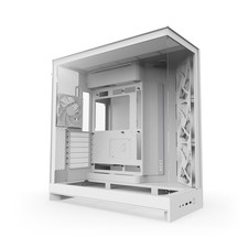 NZXT H9 Flow 2025 ATX Mid-Tower Dual-Chamber PC Case White picture