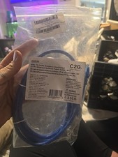 C2G 7ft Cat6a Snagless Unshielded (UTP) Network Patch Ethernet Cable-Blue #00695 picture