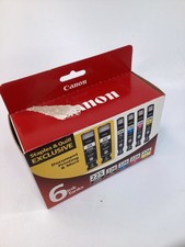 (6 Pack Ink Tanks) New Canon 220/221 Ink Tank Value Multi-pack Genuine OEM (L13) picture