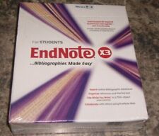 EndNote X3 Student Edition for Mac OS X BRAND NEW Sealed Bibliographies NOS picture