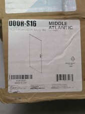 Middle Atlantic DOOR-S16 Essex 16U RMS Solid Front or Rear Door for MMR & QAR picture