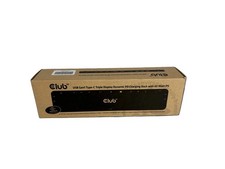 Club 3D USB Gen1 Type-C Triple Display Dynamic Dock NEW No Power Adapter picture