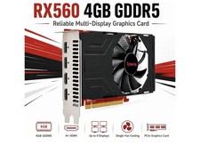 RX560 4GB GDDR5 4 HDMI Multi Monitor Graphics Card 4 HDMI  AM picture