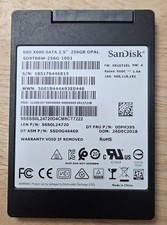 SanDisk SD9TB8W-256GB-1001 2.5” 256GB SSD SATA 6 GB/s Hard Drive SD9TB8W256GB100 picture
