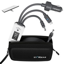 STARGEAR 10FT Starlink Mini Cable 3-in-1 w/Voltage Display USB-C picture