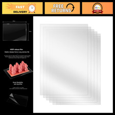 5PCS NFEP Release Film for Resin 3D Printers, 260x200mm, Compatible with Mars, S picture