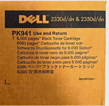 Dell PK941/0PK941 Black Genuine Laser Toner 6000 Pages for 2330/2350 picture