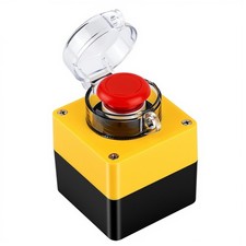 Wireless PC Power Button - Detonator-Style Start Switch with Protective Cover picture