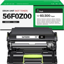 56F0Z00 Imaging Unit Replacement Compatible with Lexmark 56F0Z00 Drum Unit MS321 picture