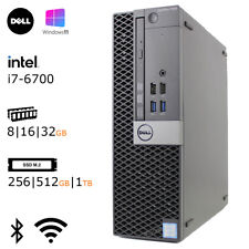 i7 CPU 32GB RAM 1TB M.2 SSD - DELL 7040 SFF Custom Computer Windows 11 HDMI WiFi picture
