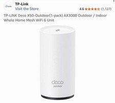 TP-LINK Deco X50-Outdoor(1-pack) AX3000 Outdoor / Indoor Whole Home picture