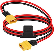 XT60 Extension Cable,12AWG 30A XT60 Male to XT60 Female Power Cord for Ebike,... picture