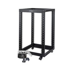 RIVECO 18U Server Rack + M6 Screws Cage Nuts 50 Sets picture