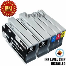5pk 952XL Ink Cartridges For HP 952 OfficeJet Pro 7740 8210 8216 8218 8710 8746 picture