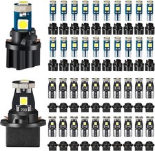 40 Pieces T5 T10 LED Bulbs Dash Lights with Twist Socket Instrument Dashboard LE picture