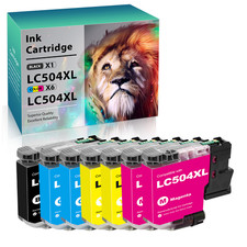 7 Pack LC504XL LC504 Ink Cartridge Fits For MFC-J1355DW MFC-J1365DW MFC-J1367DW picture