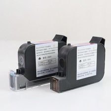 3 Pack 12.7mm Solvent Ink Cartridge Black Fast Dry TIJ 2.5 for Handheld Inkjet picture