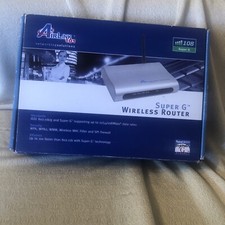 AIRLINK 101 SUPER G 2.4 GHz WIRELESS BROADBAND ROUTER MODEL AR450W picture