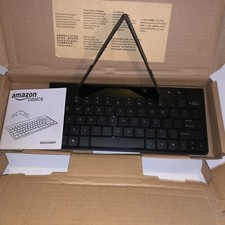 Bluetooth Keyboard Amazon Basics Used Works Tested E14 picture