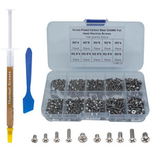 500PCS Silver Laptop Repair Screw Kit M2 M2.5 M3 for SSD picture