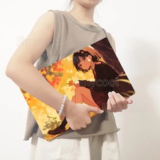 2 Pieces Anime Autumn Maple Leaves Vinyl Laptop Sticker Self-adhesive Case picture