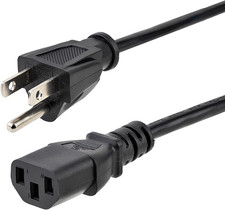 Startech Heavy Duty Power Cord, 15A 125V, 14AWG (PXT101143) 3Ft picture