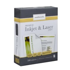 	Southworth Inkjet & Laser Printer Paper 8.5x11 28 lb Radiant White 550 Sheet	 picture