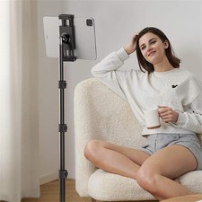 Universal Floor Tripod Mount 360 Rotatable Height Adjustable Tablet Phone Stand picture