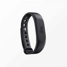 dot. Single Dot Band NFC Digital Business Card QR Code Tap to Share Black picture