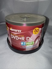 Memorex Dual Layer DVD+R DL 50-Pack 8X, 8.5GB, 240 Minutes Double Capacity picture