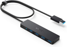 Anker USB Hub 4 Ports, Multiple USB 3.0 Hub, USB Splitter for Laptop, Extender f picture
