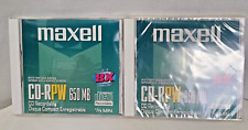 Maxell CD-RPW CD Recordable 650 MB (74 Min.) 2 CD's  in Individual CD Cases picture